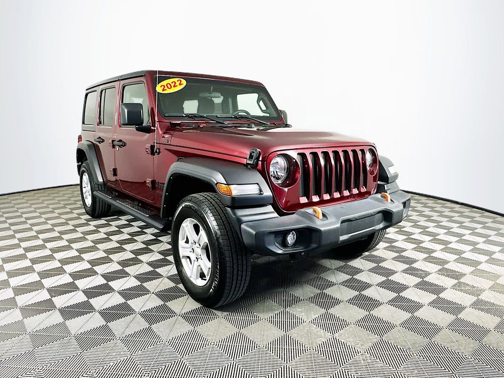 Certified 2022 Jeep Wrangler Unlimited Sport image 2