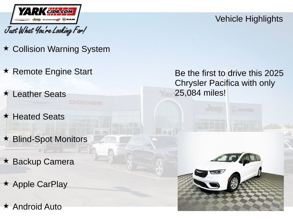 Certified 2025 Chrysler Pacifica Select image 12