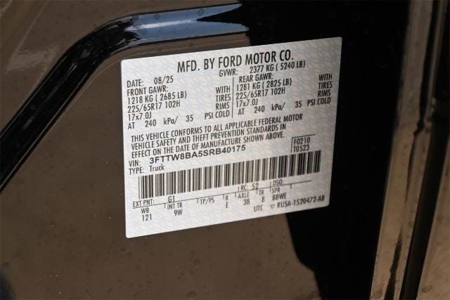 New 2025 Ford Maverick XL w/ Equipment Group 102A AWD/4WD image 22
