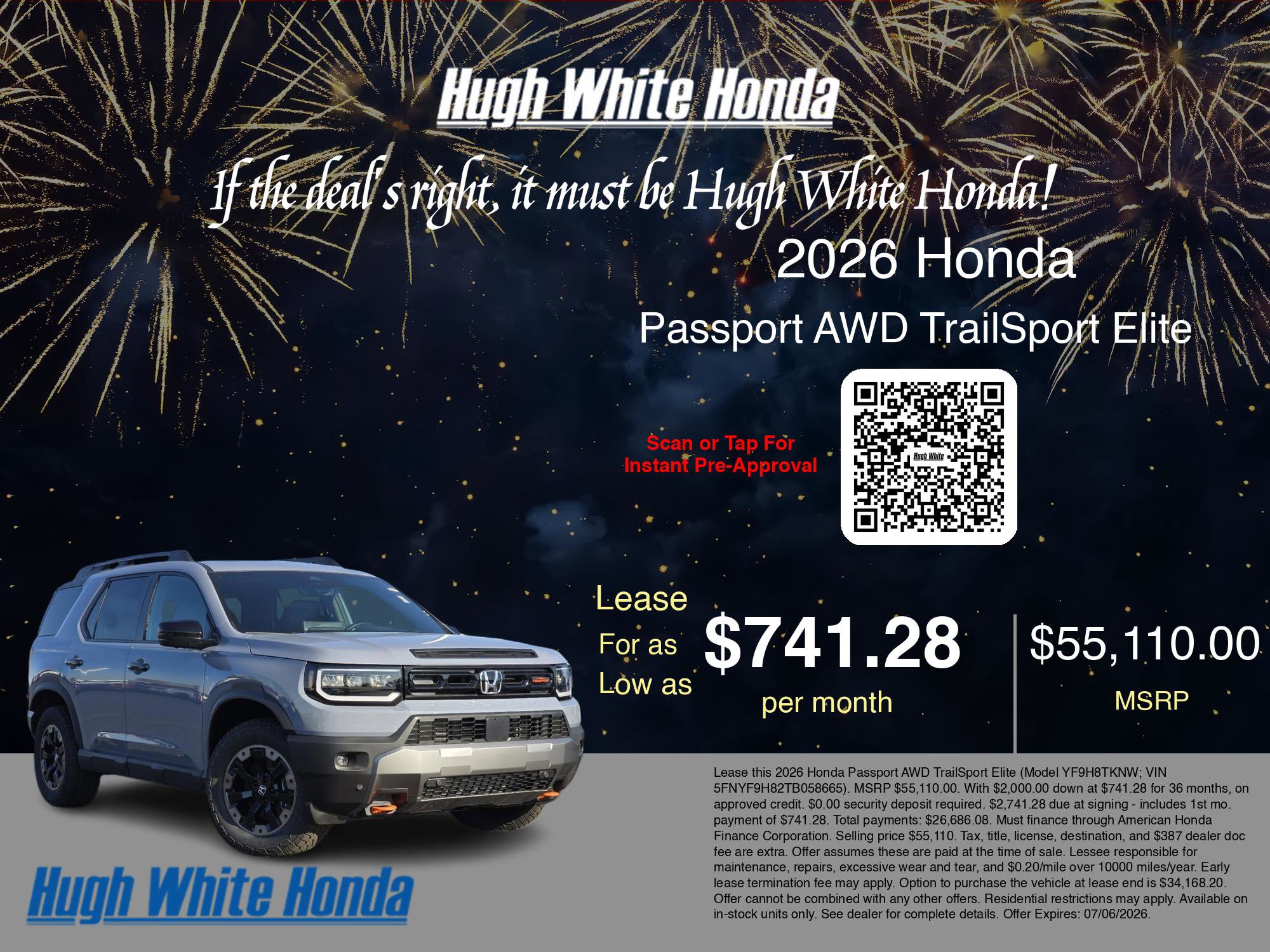 New 2026 Honda Passport TrailSport Elite image 3