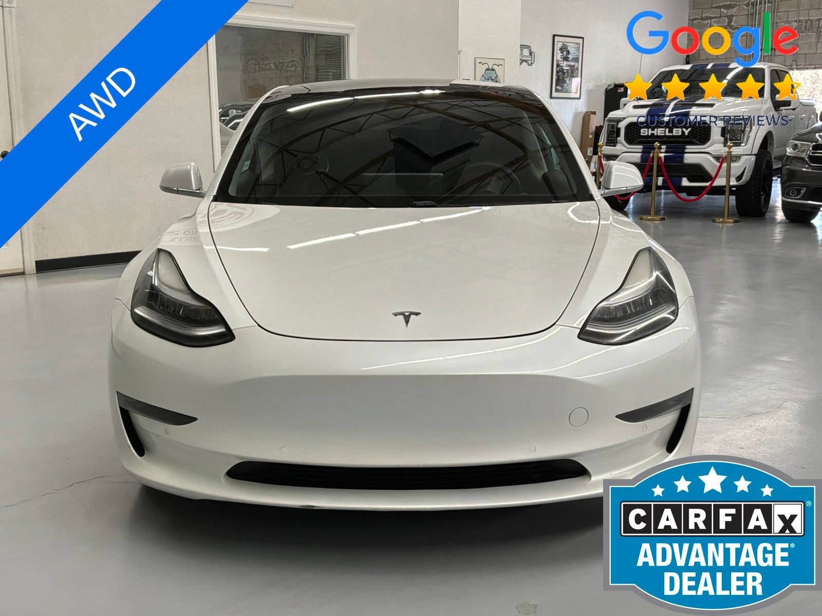 Used 2020 Tesla Model 3 Long Range AWD/4WD image 2