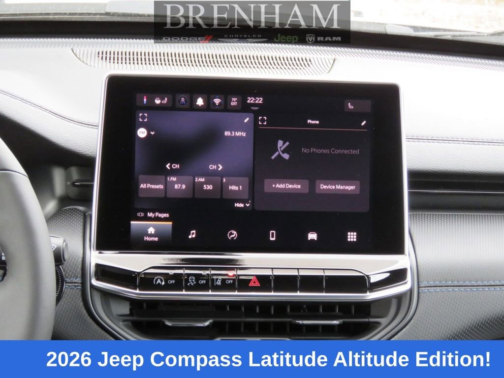 New 2026 Jeep Compass Latitude image 19