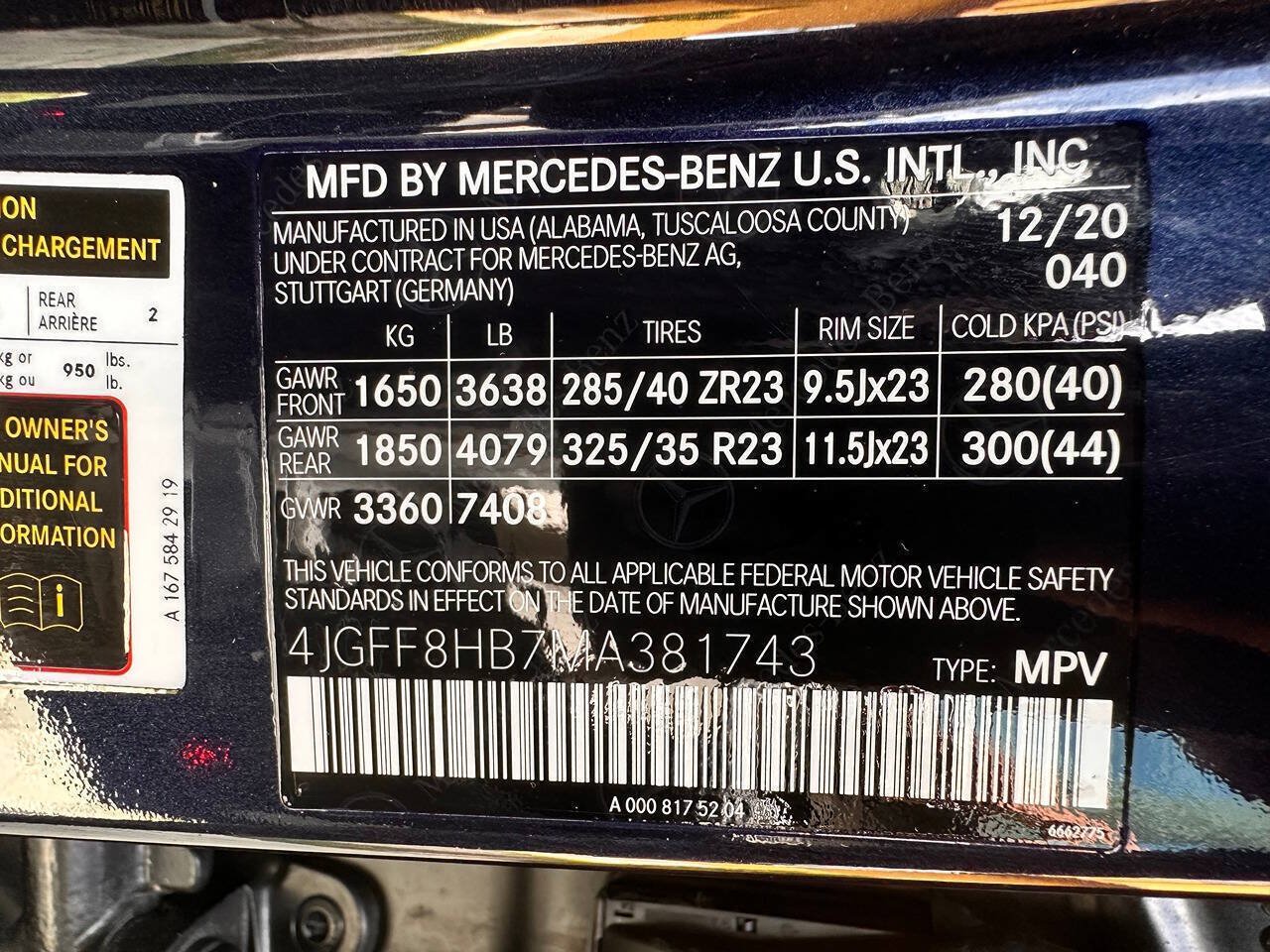 Used 2021 Mercedes-Benz Maybach GLS 600 4MATIC image 11