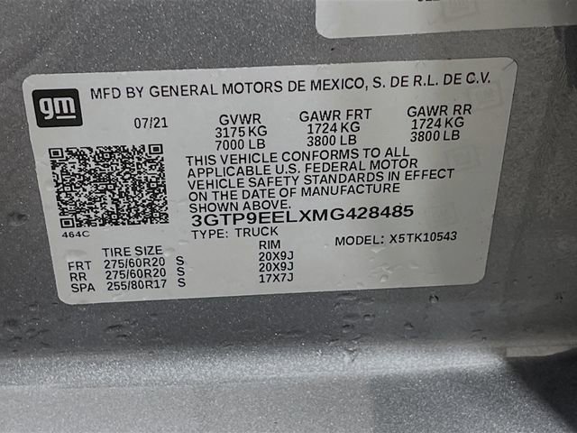 Used 2021 GMC Sierra 1500 AT4 image 32