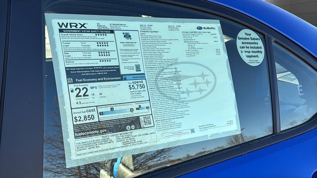 New 2026 Subaru WRX tS image 27