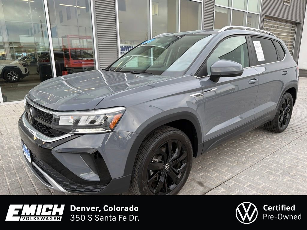 Certified 2023 Volkswagen Taos SE w/ Panoramic Sunroof Package