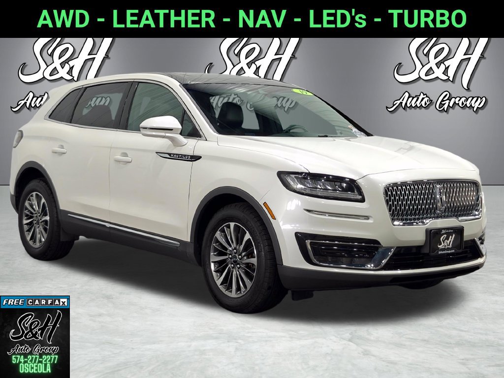 Used 2019 Lincoln Nautilus Select