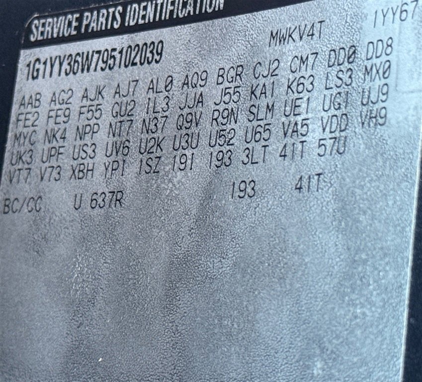 Used 2009 Chevrolet Corvette Convertible w/ Preferred Equipment Group image 49