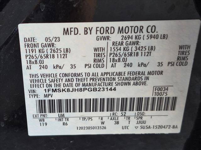 Used 2023 Ford Explorer Timberline w/ Timberline Technology Package AWD/4WD image 15