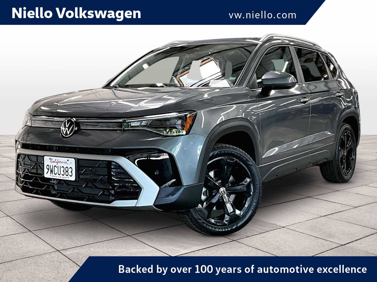 Certified 2025 Volkswagen Taos SEL w/ Black Wheel Plus Package AWD/4WD video 1