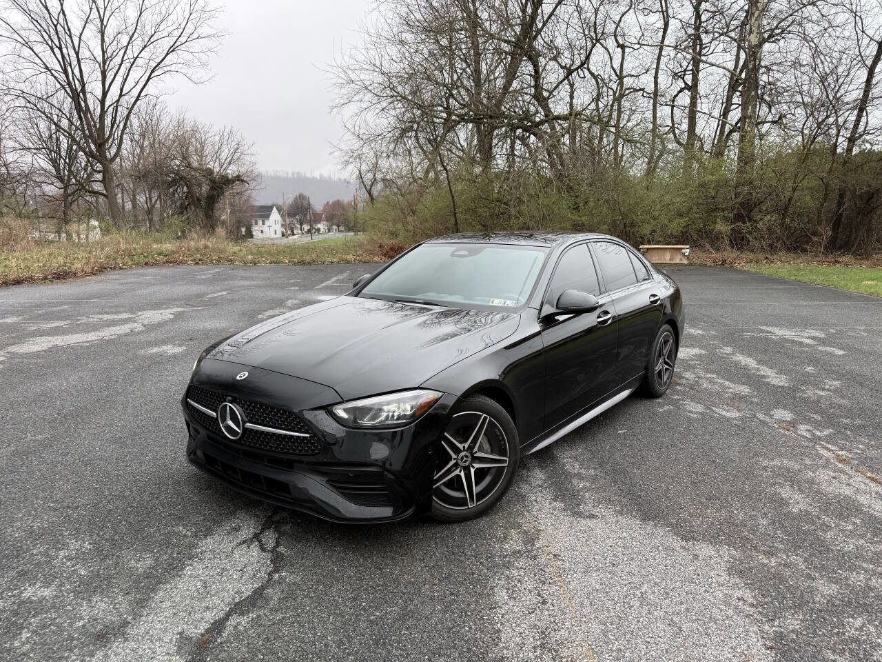 Used 2024 Mercedes-Benz C 300 4MATIC Sedan w/ AMG Line w/ Night Package image 2