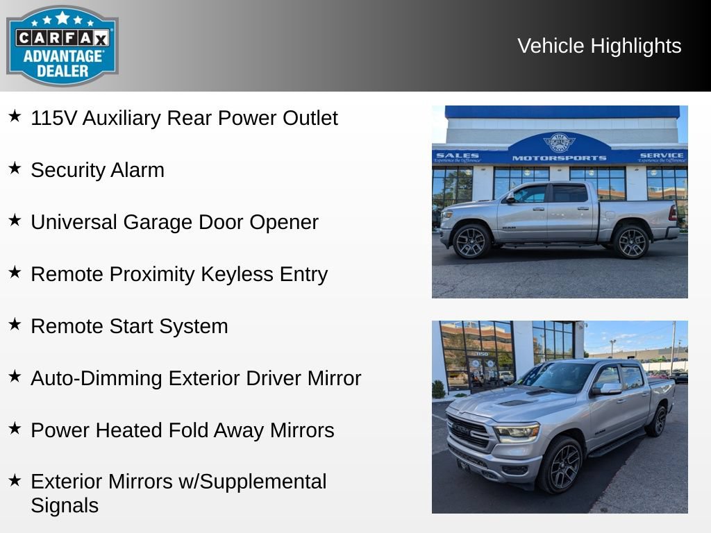 Used 2019 RAM 1500 Sport w/ Level 2 Equipment Group AWD/4WD image 8