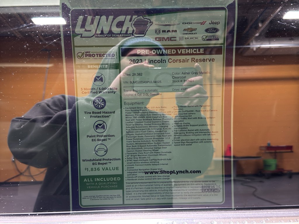 Used 2023 Lincoln Corsair Reserve w/ Equipment Group 202A image 42