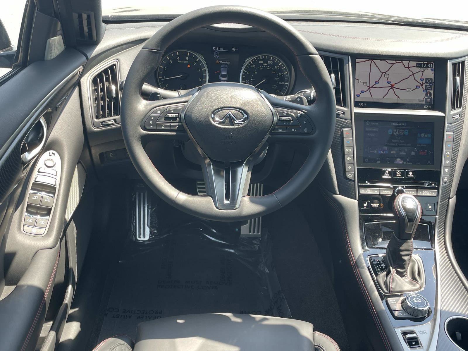 Certified 2023 INFINITI Q50 Red Sport 400 w/ Black Opal Edition RWD image 10