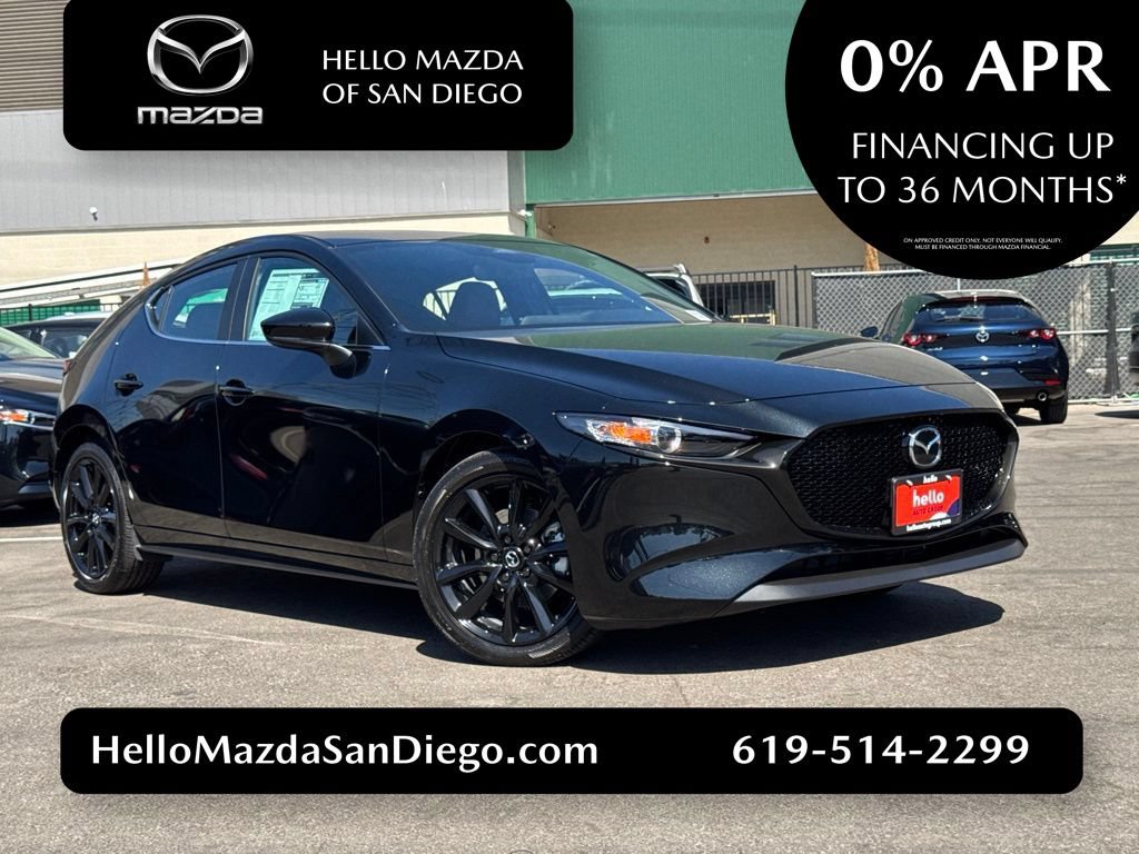 New 2026 MAZDA MAZDA3 Carbon AWD/4WD image 1