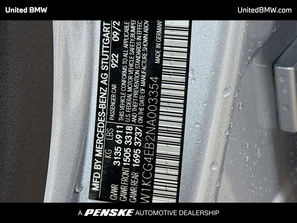 Used 2022 Mercedes-Benz EQS 580 4MATIC Sedan image 15