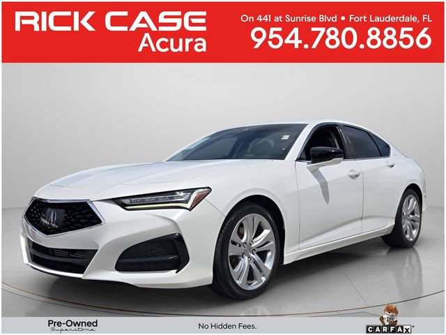 Certified 2023 Acura TLX w/ Technology Package FWD image 1