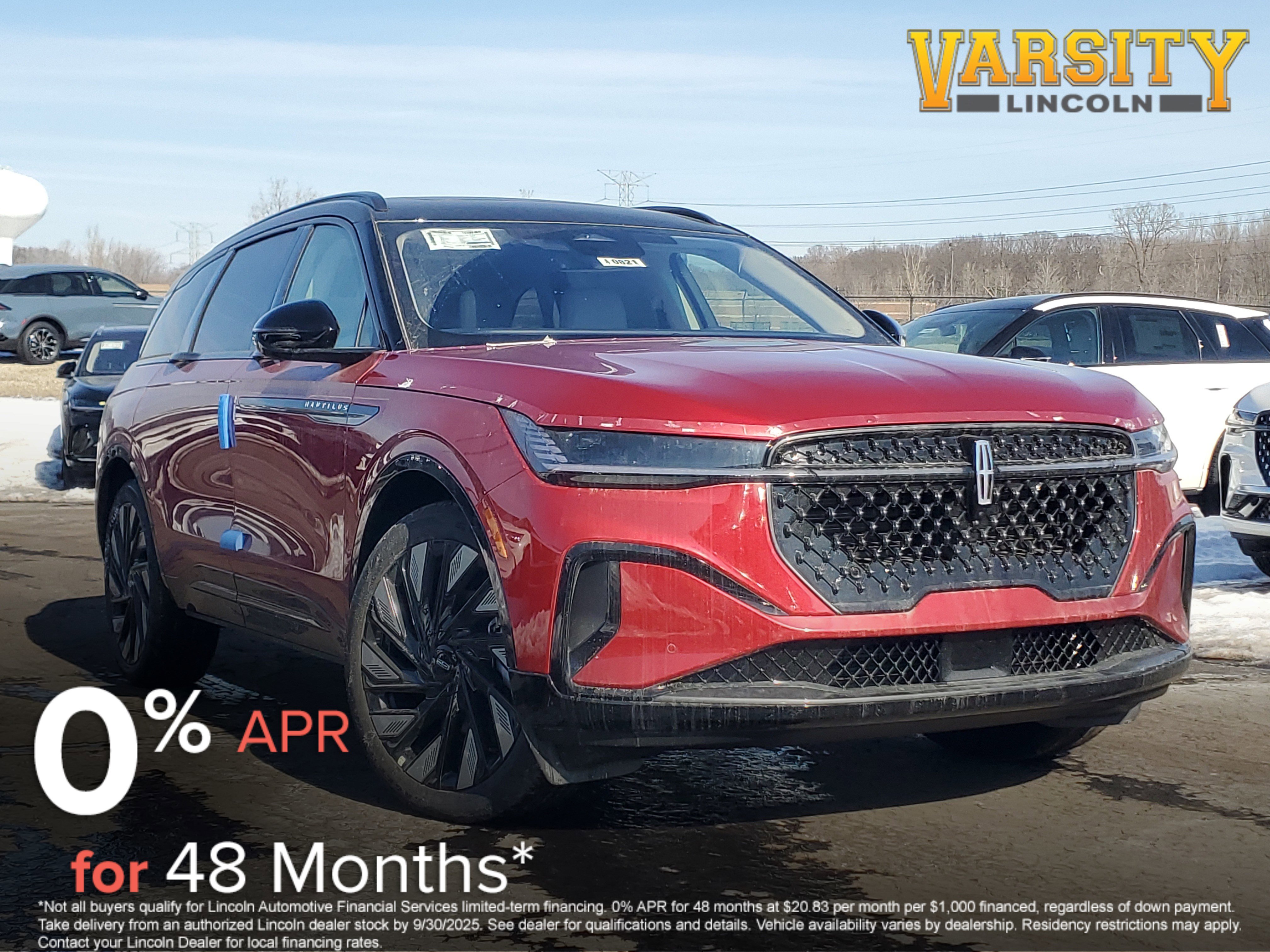 New 2026 Lincoln Nautilus Reserve w/ Jet Appearance Package