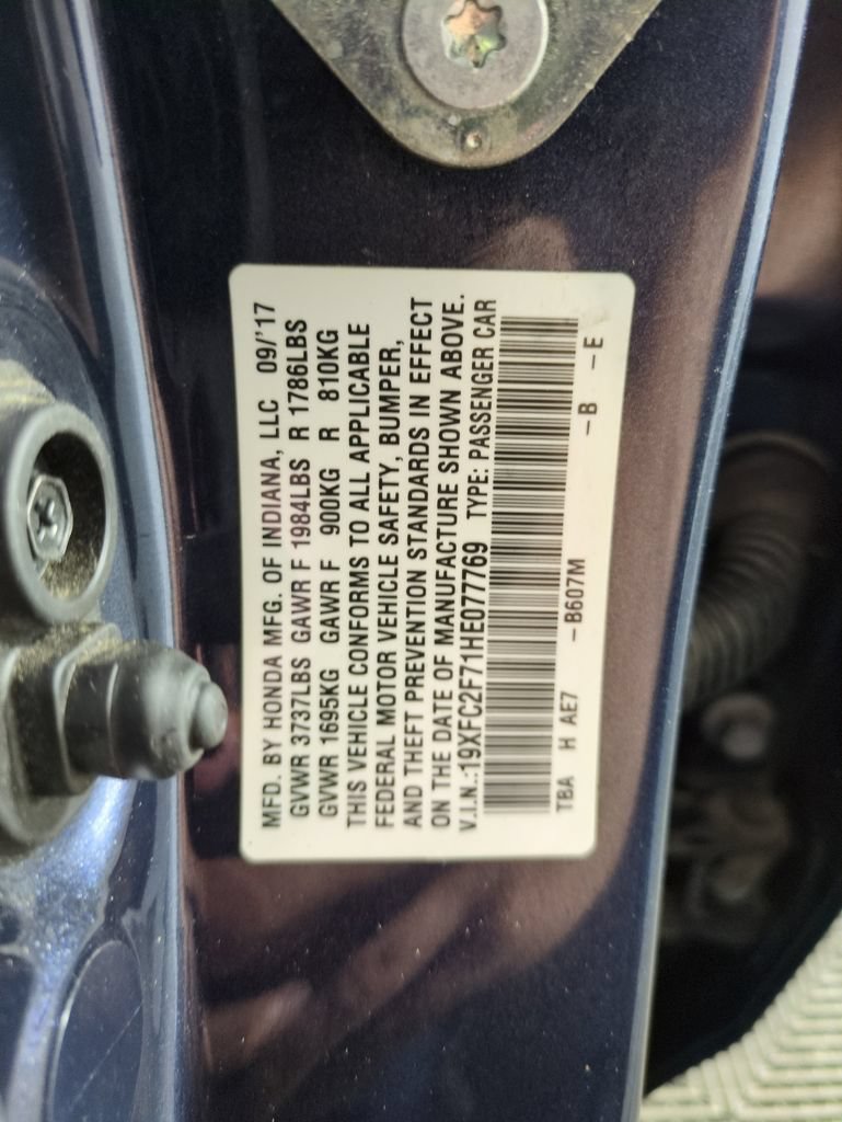 Used 2017 Honda Civic EX image 29