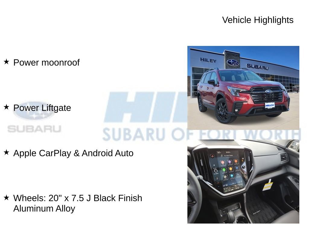 New 2026 Subaru Ascent Bronze Edition AWD/4WD image 5