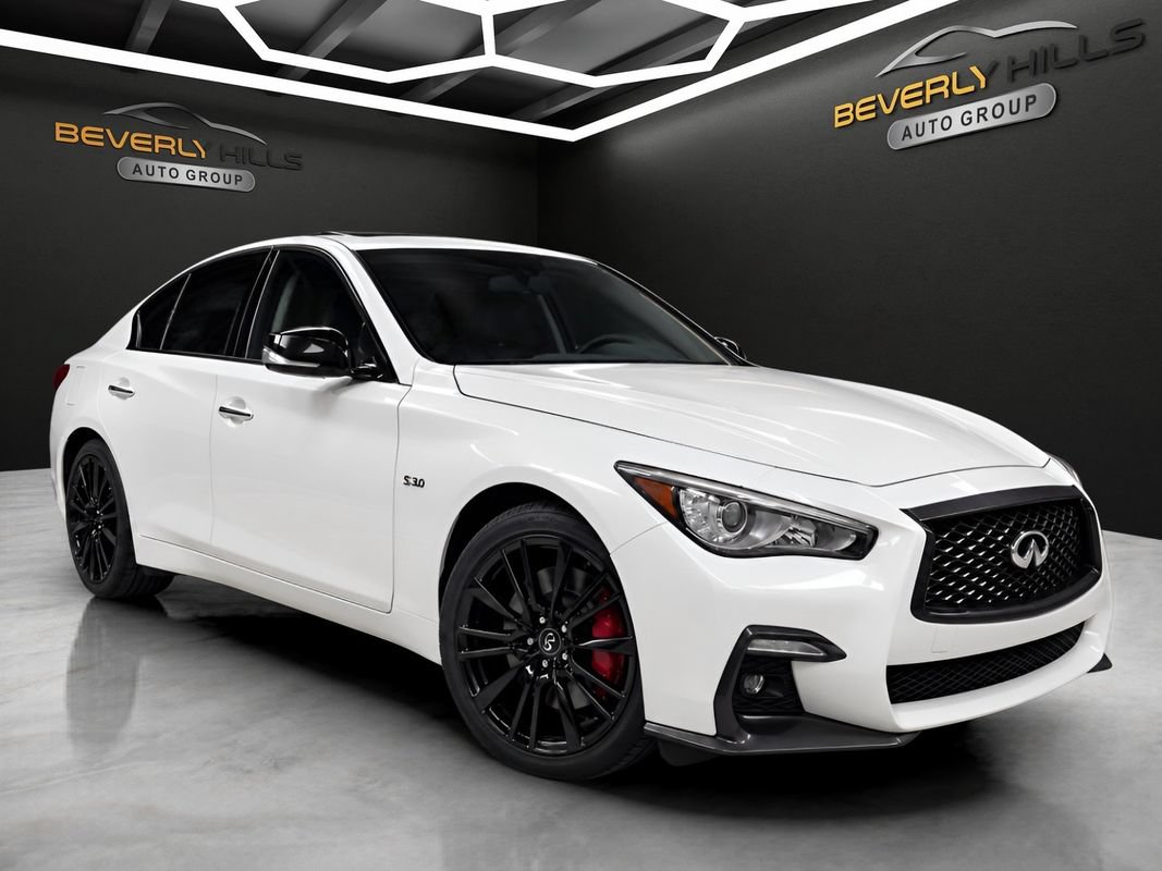 Used 2018 INFINITI Q50 Red Sport 400 AWD/4WD image 7