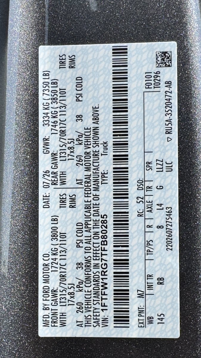 New 2026 Ford F150 Raptor AWD/4WD image 5