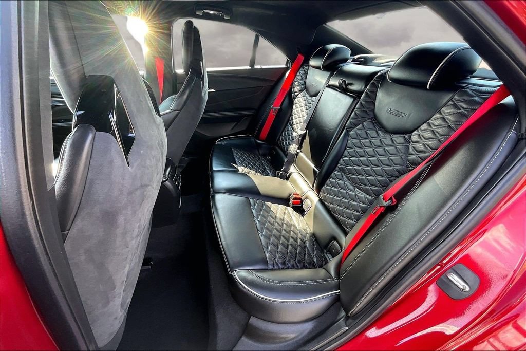 Used 2022 Cadillac CT4 V Blackwing w/ Carbon Fiber 1 Package RWD image 22