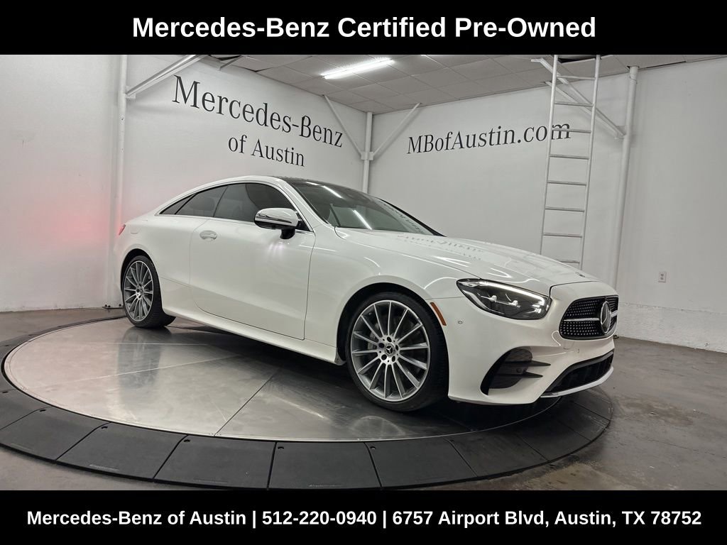 Certified 2021 Mercedes-Benz E 450 Coupe image 1