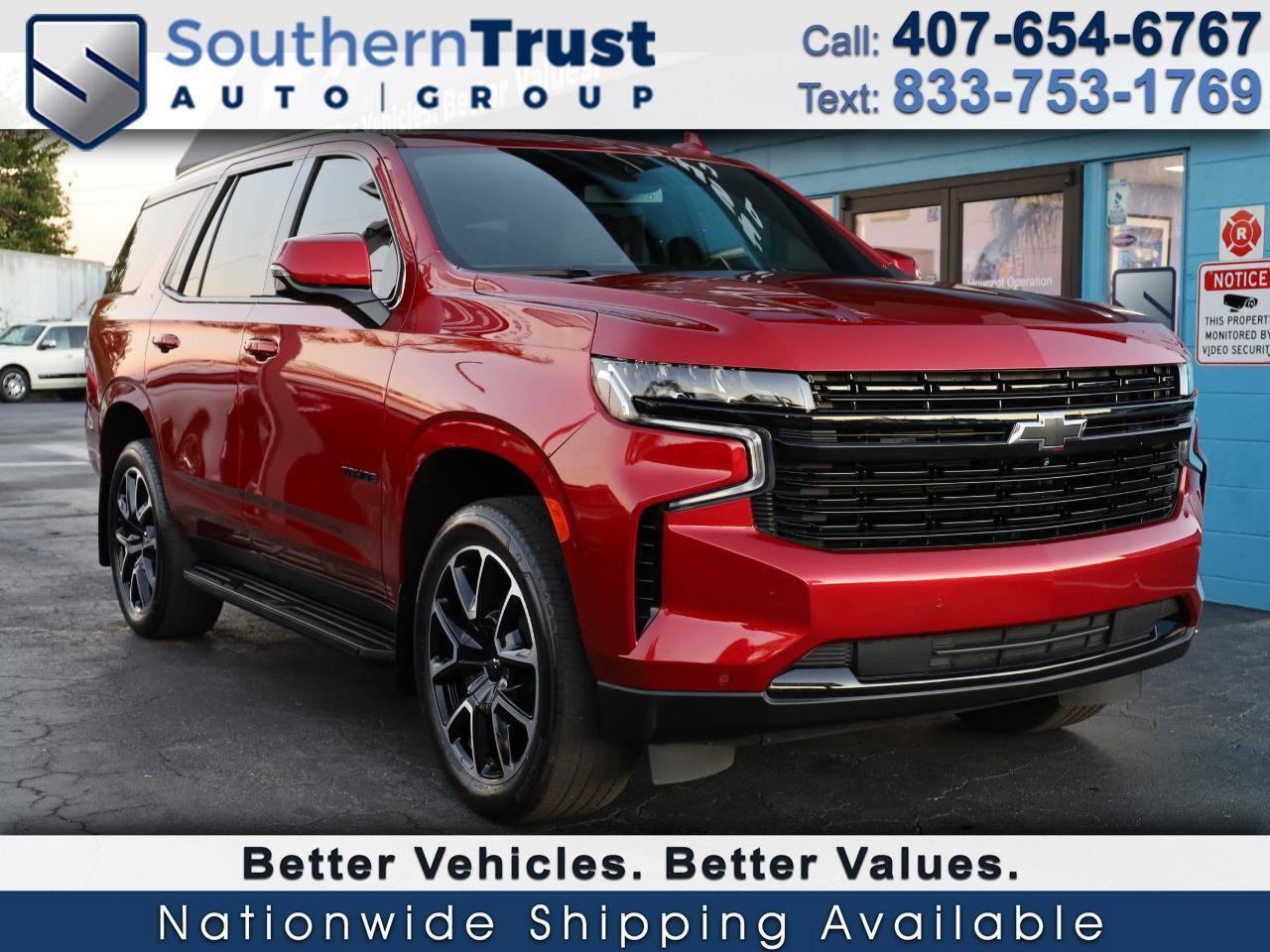 Used 2024 Chevrolet Tahoe RST w/ Luxury Package image 1