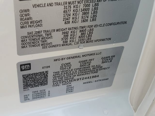 New 2026 GMC Sierra 1500 Elevation AWD/4WD image 17