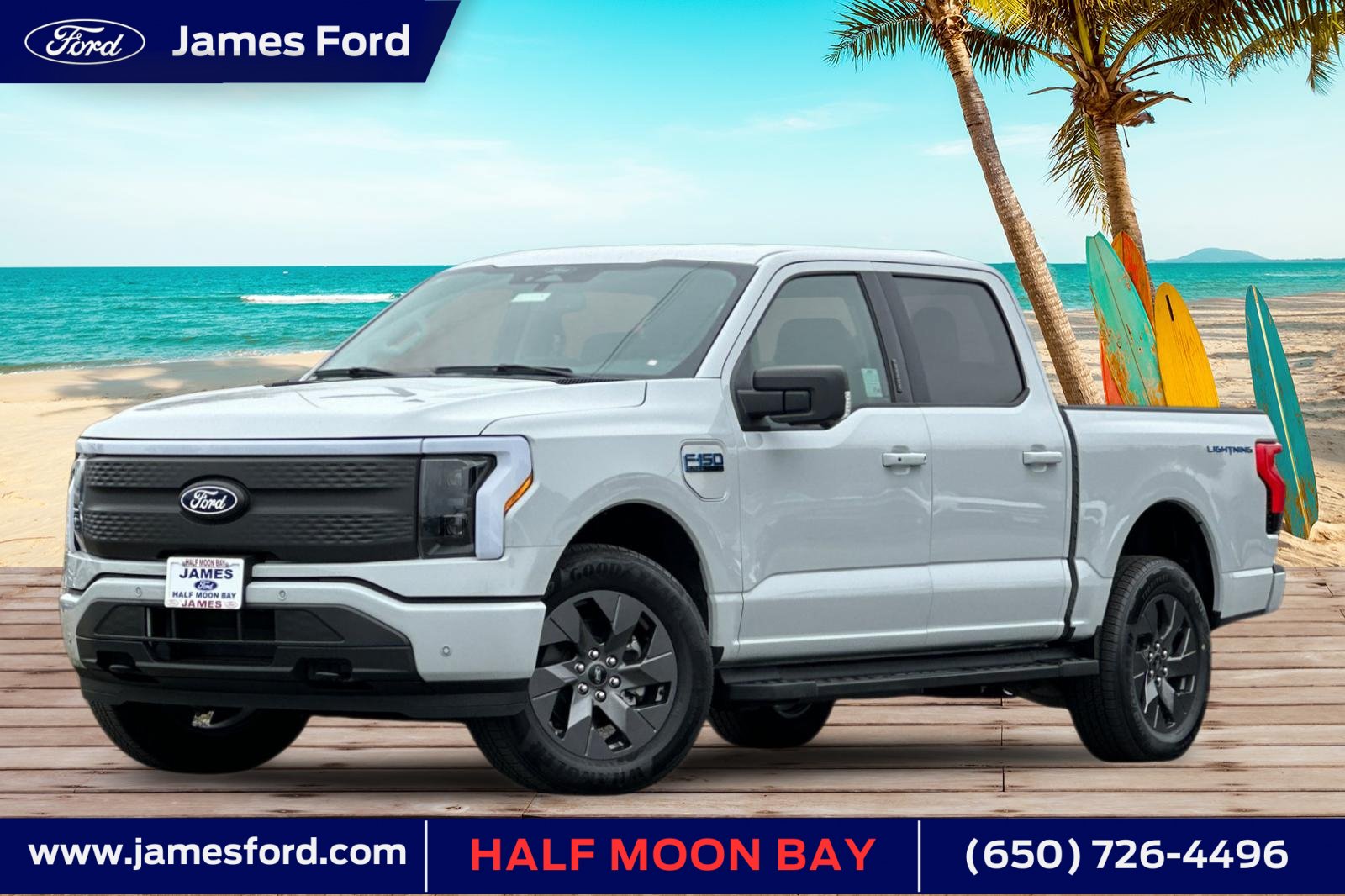 Used 2024 Ford F150 Lightning Flash AWD/4WD image 1