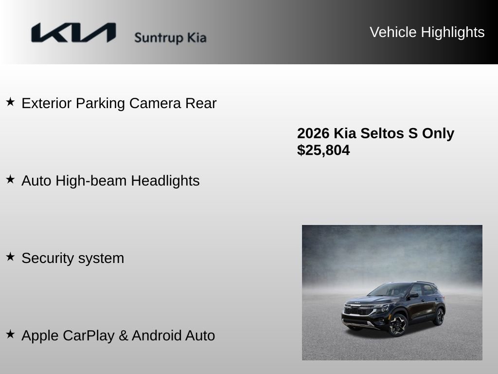 Used 2026 Kia Seltos S image 15