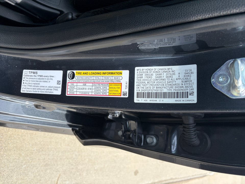 Certified 2026 Honda Civic Sport image 39