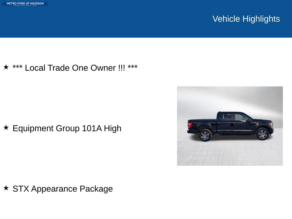 Used 2022 Ford F150 XL w/ STX Appearance Package image 2