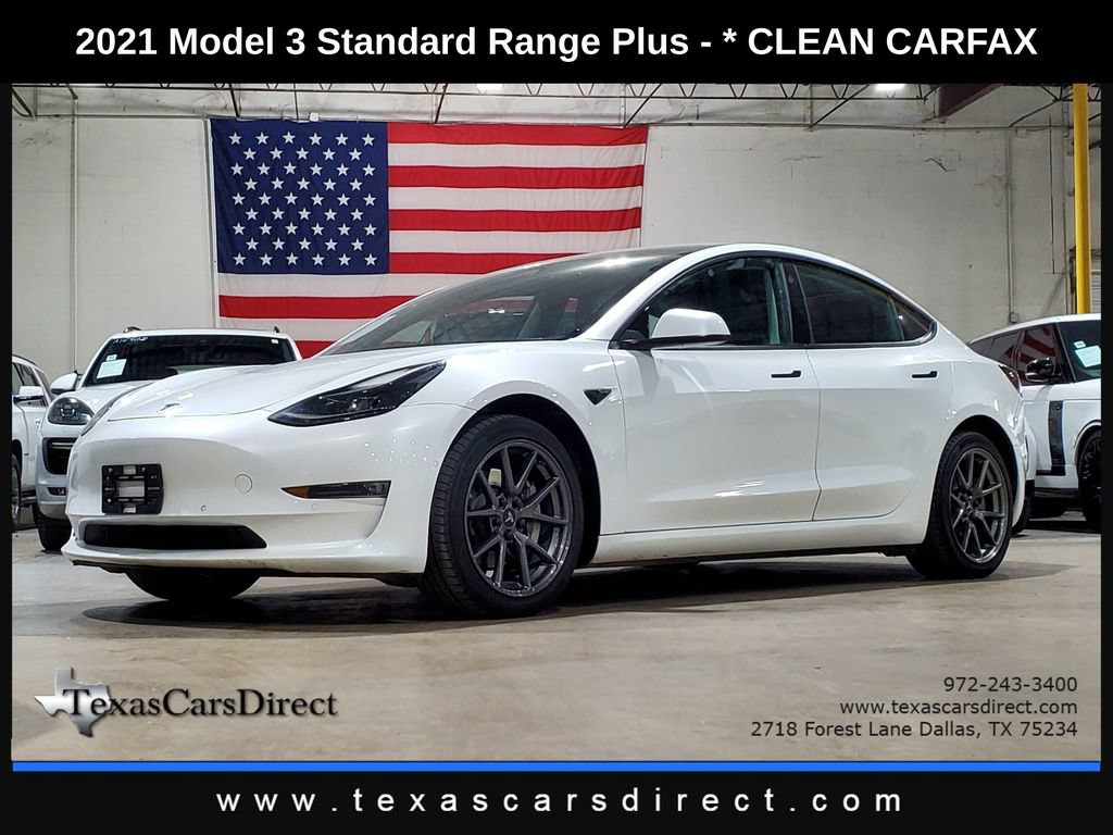Used 2021 Tesla Model 3 Standard Range Plus RWD 360° Tour
