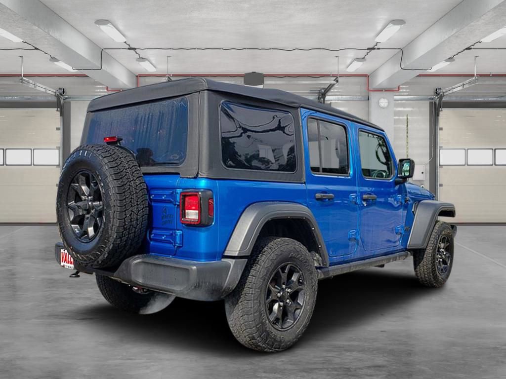 Used 2021 Jeep Wrangler Unlimited Willys image 7