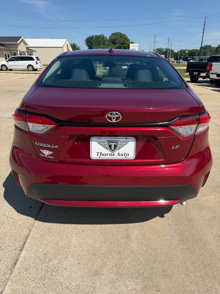 Used 2022 Toyota Corolla LE w/ Carpet Mat Package (TMS) FWD image 6
