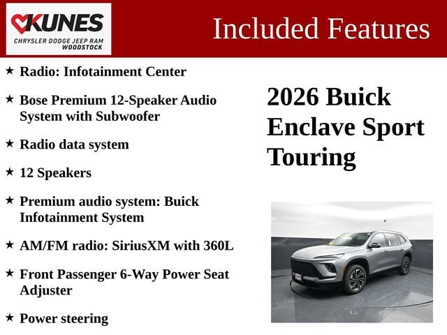 Used 2026 Buick Enclave Sport Touring AWD/4WD image 3