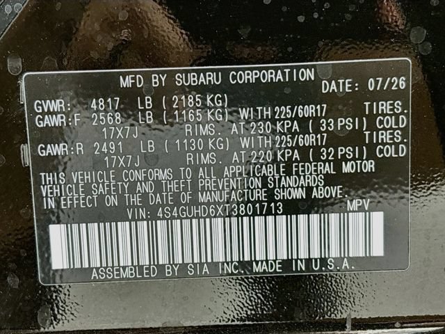 New 2026 Subaru Crosstrek 2.5i Premium AWD/4WD image 31