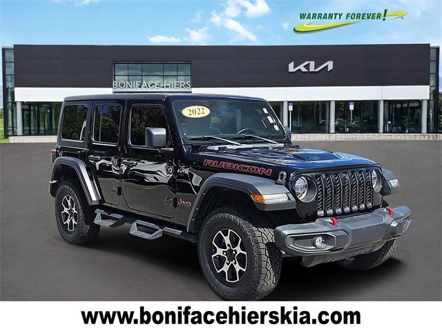 Used 2022 Jeep Wrangler Unlimited Rubicon w/ LED Lighting Group