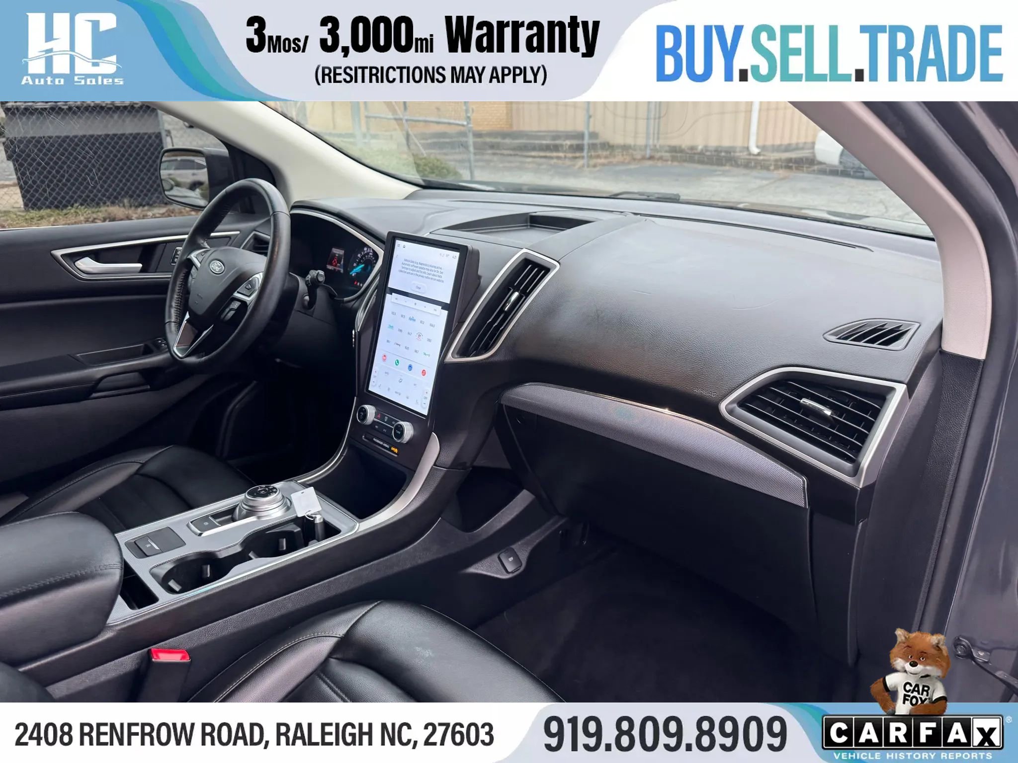 Used 2021 Ford Edge SEL w/ Cargo Accessory Package image 20