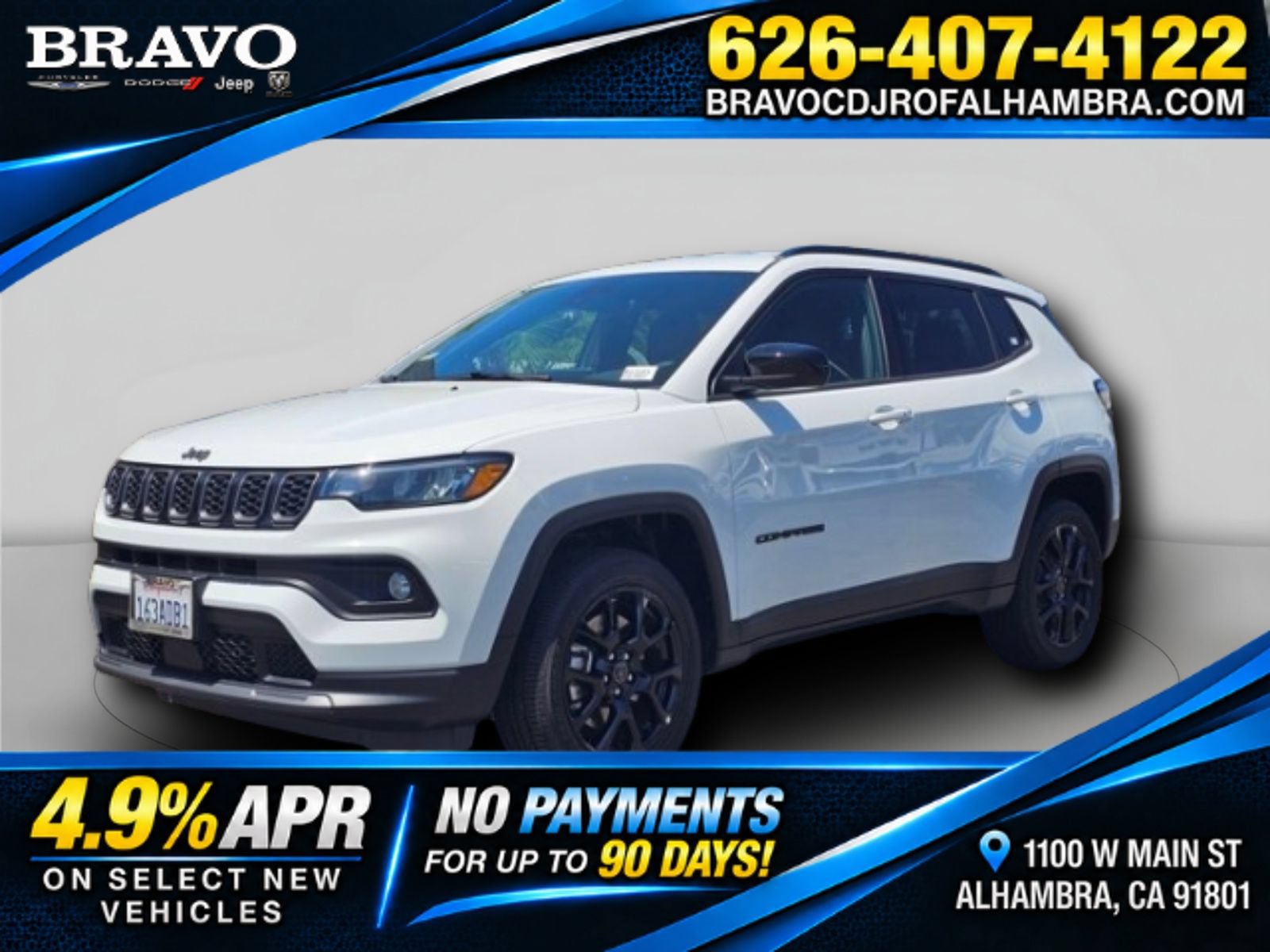 New 2026 Jeep Compass Latitude AWD/4WD image 1