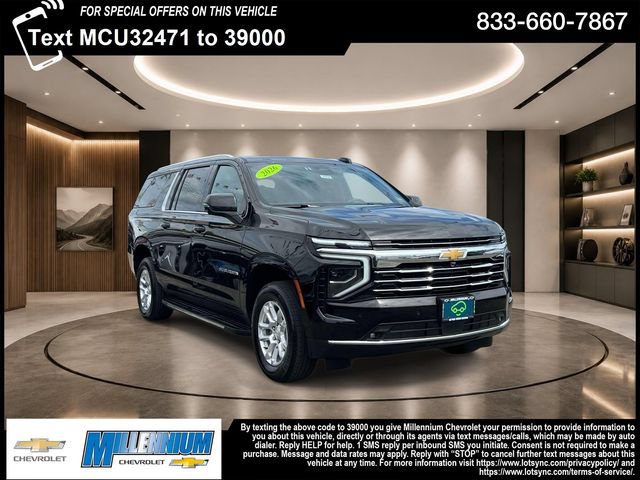 Certified 2026 Chevrolet Suburban LT w/ Comfort Package AWD/4WD image 1