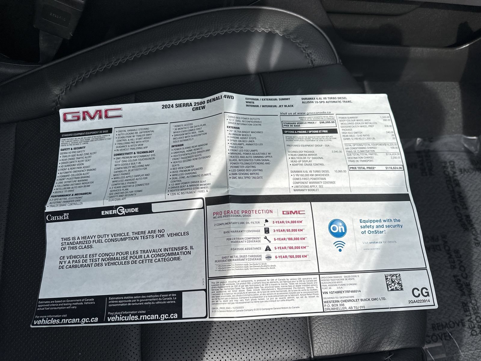 Used 2024 GMC Sierra 2500 Denali w/ Technology Package AWD/4WD image 42