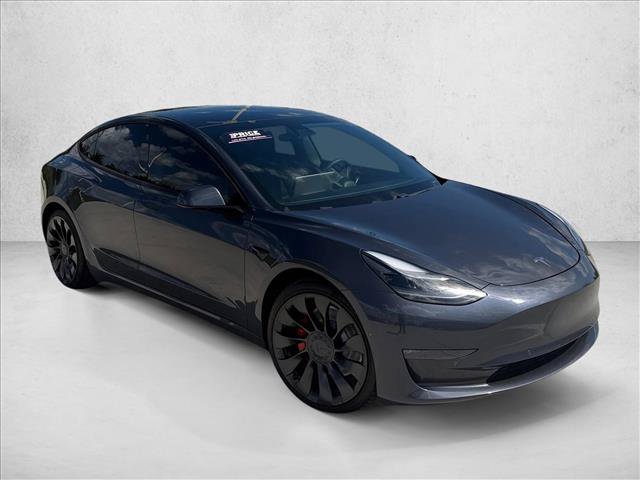 Used 2021 Tesla Model 3 Performance AWD/4WD image 3