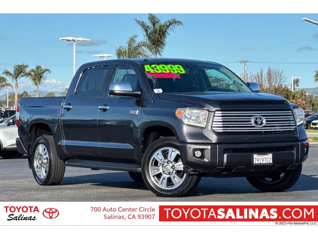 Used 2017 Toyota Tundra Platinum image 1