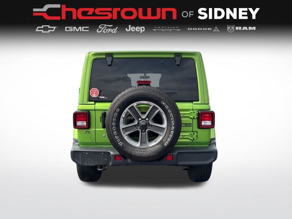 Used 2019 Jeep Wrangler Unlimited Sahara w/ Uconnect 4C Nav & Sound Group image 4