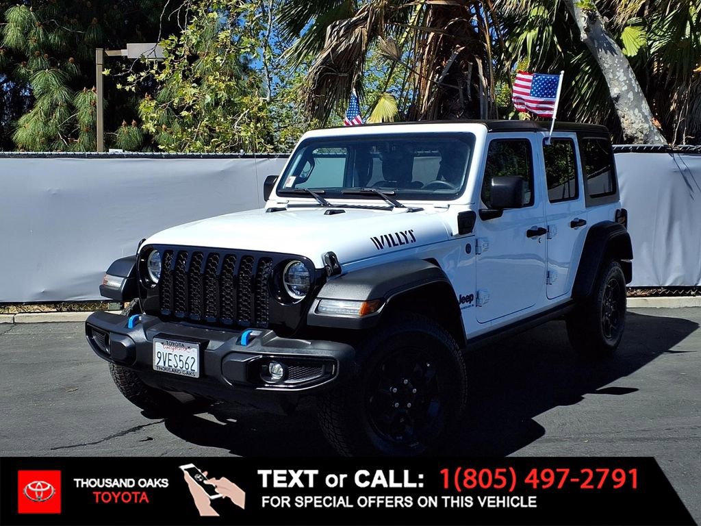 Used 2023 Jeep Wrangler Willys 4xe image 1