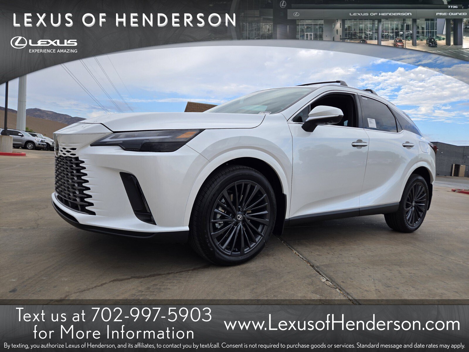 New 2026 Lexus RX 350 FWD image 1