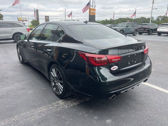 Used 2024 INFINITI Q50 Red Sport 400 w/ Black Opal Edition RWD image 20